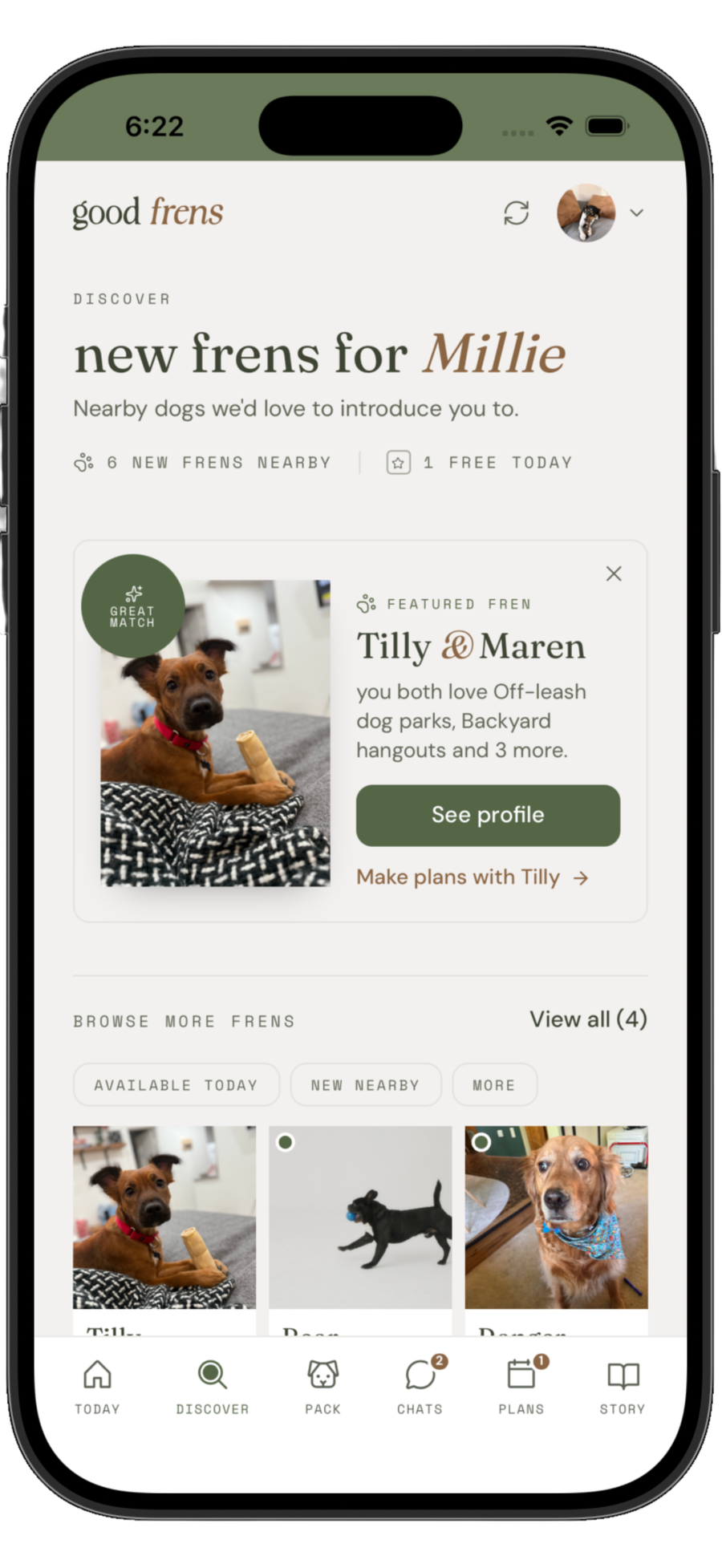 good frens app &mdash; Meet the right frens.
