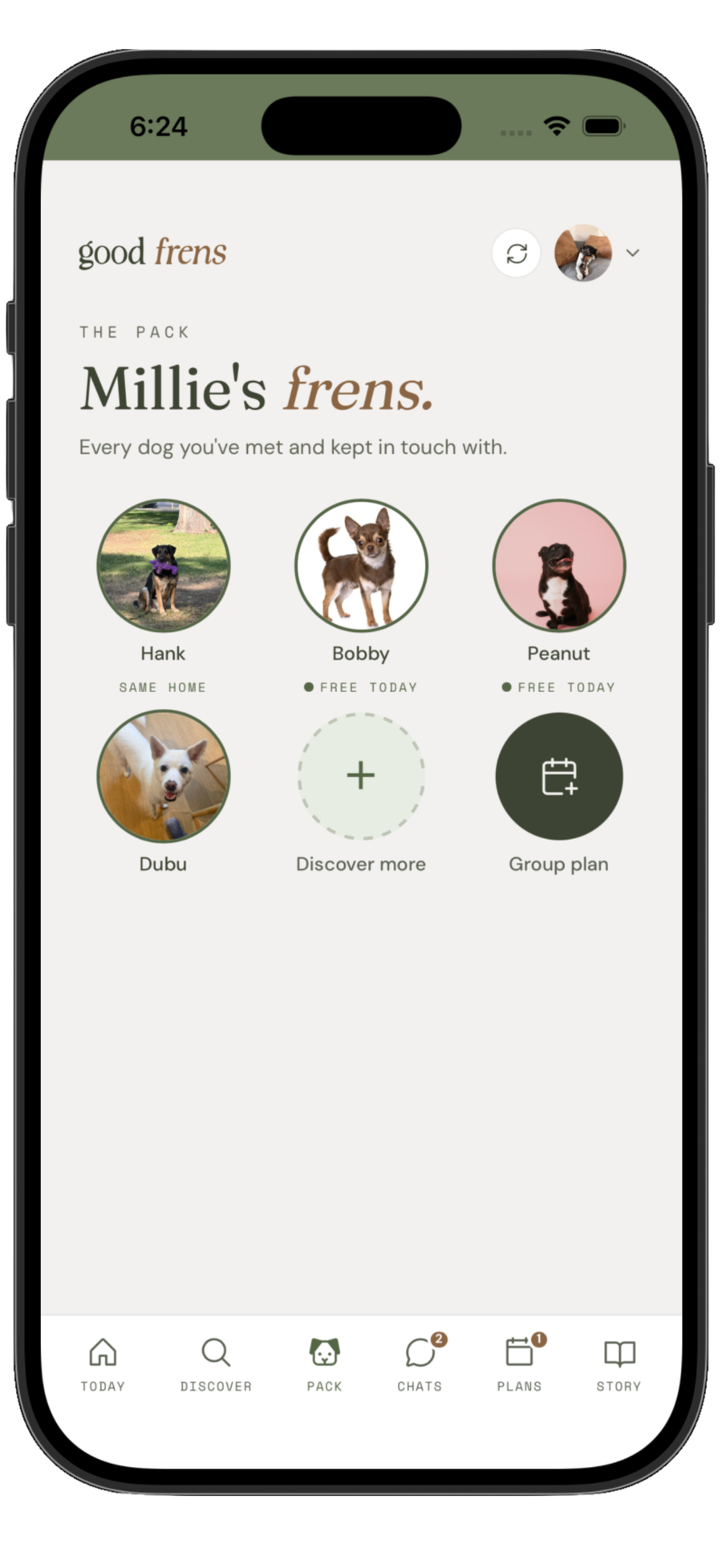 good frens app &mdash; Keep the friendship going.